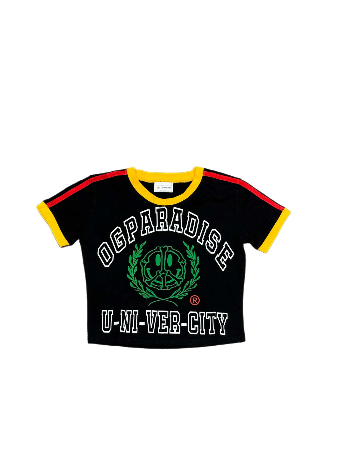 OGP U-NI-VER-CITY Crop Tops